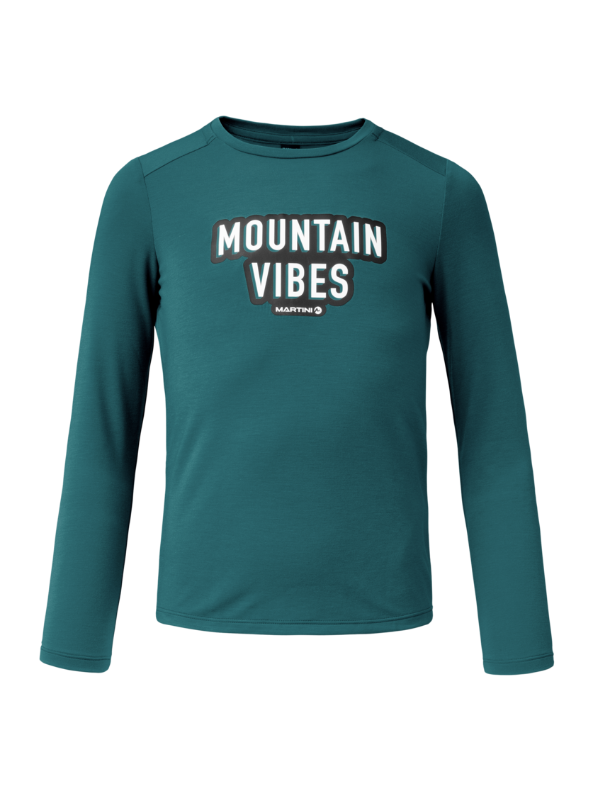 Martini Sportswear - Wildone Shirt Kids - Longsleeves in seaport - front view - Kids