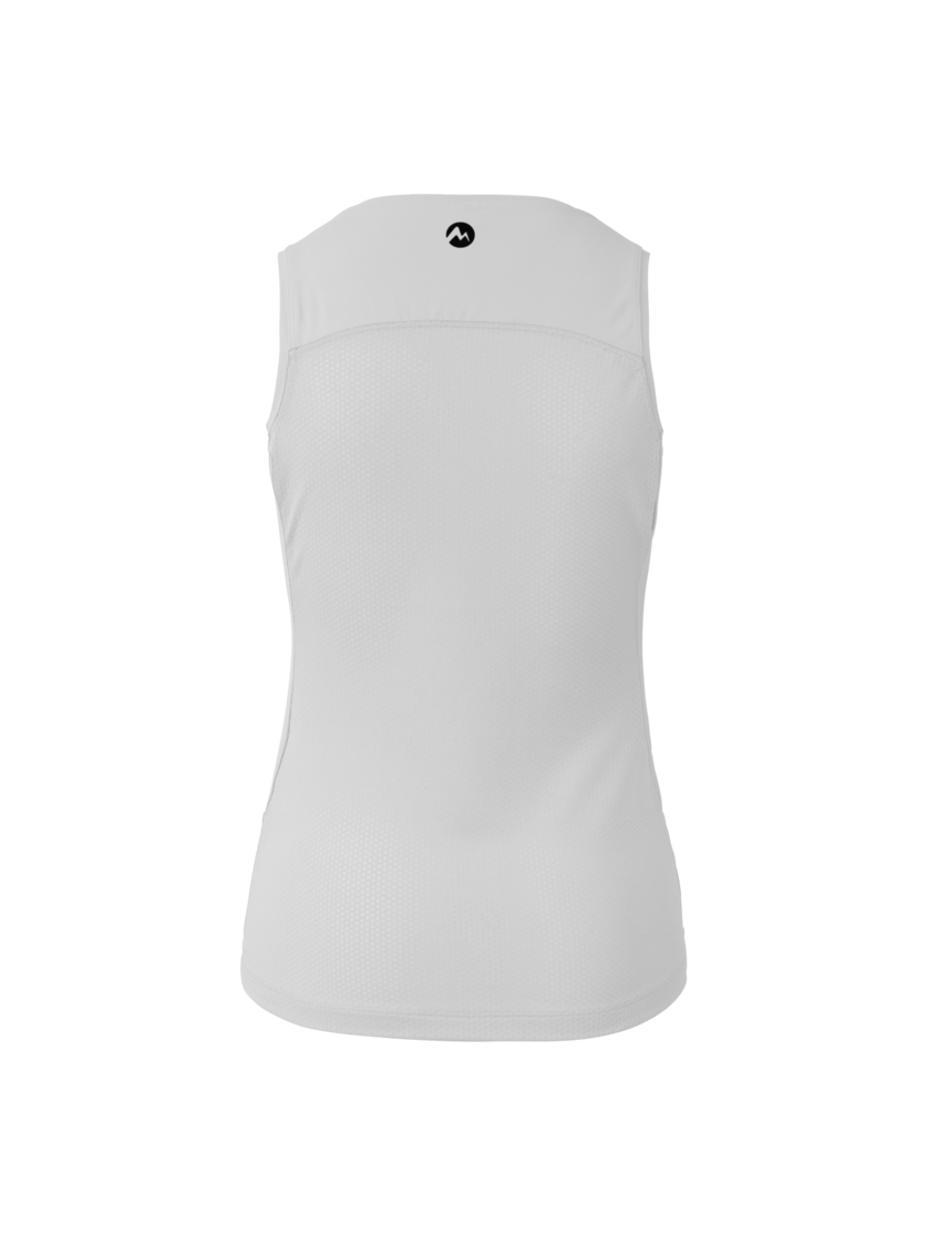Martini Sportswear - Alpmate Drive Tanktop W - Tops in white - Rückansicht - Damen