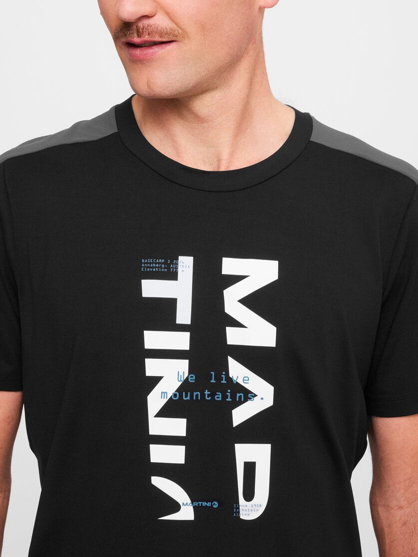 Martini Sportswear - Hillclimb Blaze Shirt M - T-Shirts in white-granite - Detail 2 - Herren